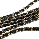 シャネル CHANEL マトラッセ チェーンウォレット AP2096 ブラック キャビアスキン レディース ショルダーバッグ