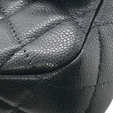 シャネル CHANEL マトラッセ チェーンウォレット AP2096 ブラック キャビアスキン レディース ショルダーバッグ