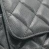 シャネル CHANEL マトラッセ チェーンウォレット AP2096 ブラック キャビアスキン レディース ショルダーバッグ
