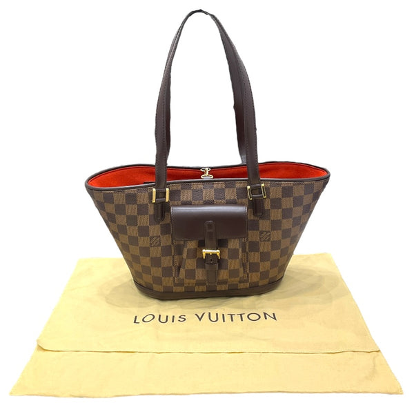 ルイ・ヴィトン LOUIS VUITTON マノスクPM N51121 ブラウン ダミエキャンバス レディース トートバッグ