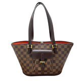 ルイ・ヴィトン LOUIS VUITTON マノスクPM N51121 ブラウン ダミエキャンバス レディース トートバッグ