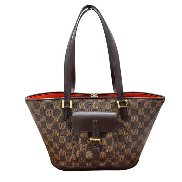 ルイ・ヴィトン LOUIS VUITTON マノスクPM N51121 ブラウン ダミエキャンバス レディース トートバッグ