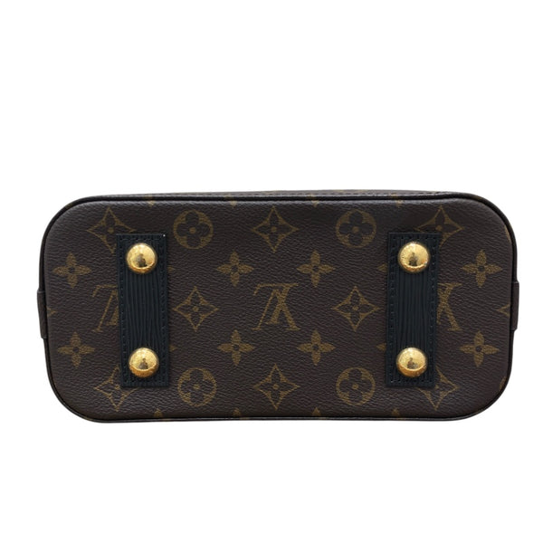 ルイ・ヴィトン LOUIS VUITTON アルマBB M44862 カーキ モノグラム・ヴェルニ レディース ショルダーバッグ