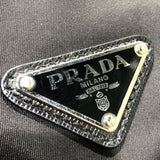 プラダ PRADA Re-Nylon ショルダーバッグ 1BD994 ブラック ナイロン/レザー レディース ショルダーバッグ