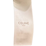セリーヌ CELINE レースフレアロングスカート ブラック 40 コットン レディース ロングスカート