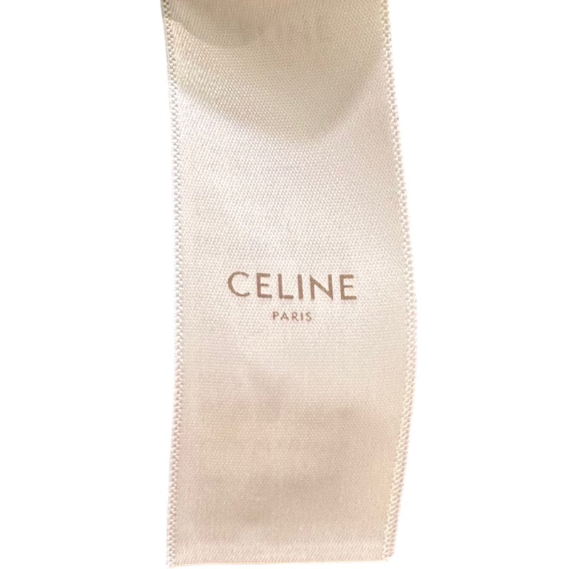 セリーヌ CELINE レースフレアロングスカート ブラック 40 コットン レディース ロングスカート