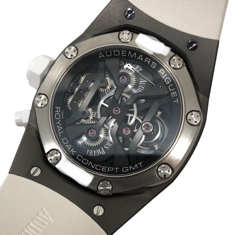 オーデマ・ピゲ AUDEMARS PIGUET ロイヤルオークコンセプト GMT トゥールビヨン 26580IO.OO.D010CA.01 チタン/セラミック 手巻き メンズ 腕時計