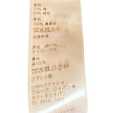 セリーヌ CELINE レースフレアロングスカート ブラック 40 コットン レディース ロングスカート