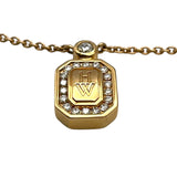 ハリーウィンストン HARRY WINSTON HWロゴネックレス 750PG ジュエリー