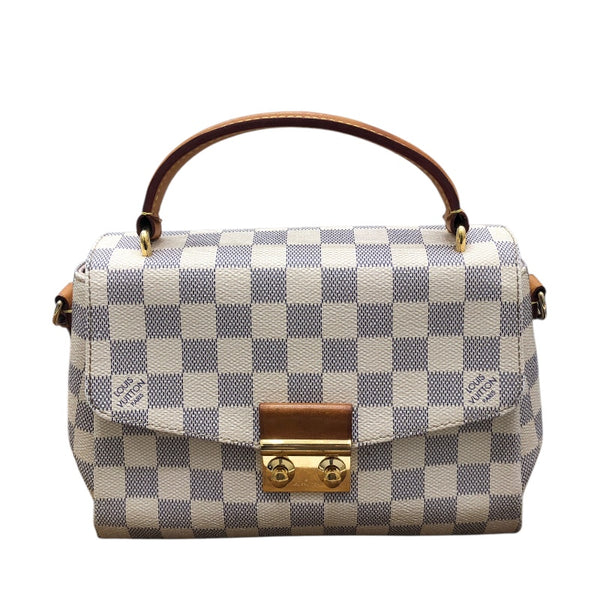 ルイ・ヴィトン LOUIS VUITTON クロワゼット N41581 アイボリー ダミエ・キャンバス レディース ショルダーバッグ