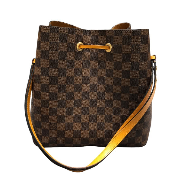 ルイ・ヴィトン LOUIS VUITTON ネオノエ N40213 ダミエ/サフラン  PVC レディース ショルダーバッグ