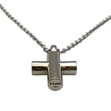 ブルガリ BVLGARI ラテンクロスネックレス 750WG ジュエリー