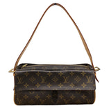 ルイ・ヴィトン LOUIS VUITTON ヴィバシテMM M51164 ブラウン モノグラム レディース ハンドバッグ