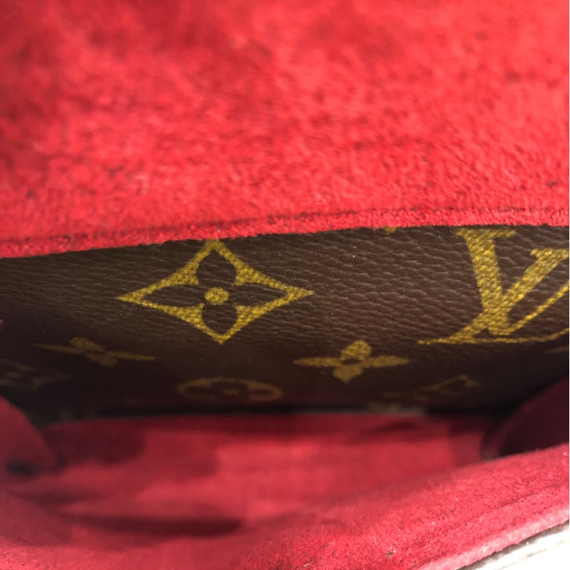 ルイ・ヴィトン LOUIS VUITTON ヴィバシテMM M51164 ブラウン モノグラム レディース ハンドバッグ