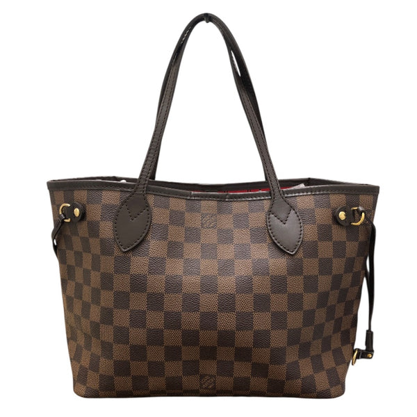 ルイ・ヴィトン LOUIS VUITTON ネバーフルPM N51109 ブラウン ダミエ レディース トートバッグ