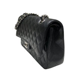 シャネル CHANEL マトラッセ25 A01112 ブラック　シルバー金具 キャビア レディース ショルダーバッグ