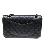 シャネル CHANEL マトラッセ25 A01112 ブラック　シルバー金具 キャビア レディース ショルダーバッグ