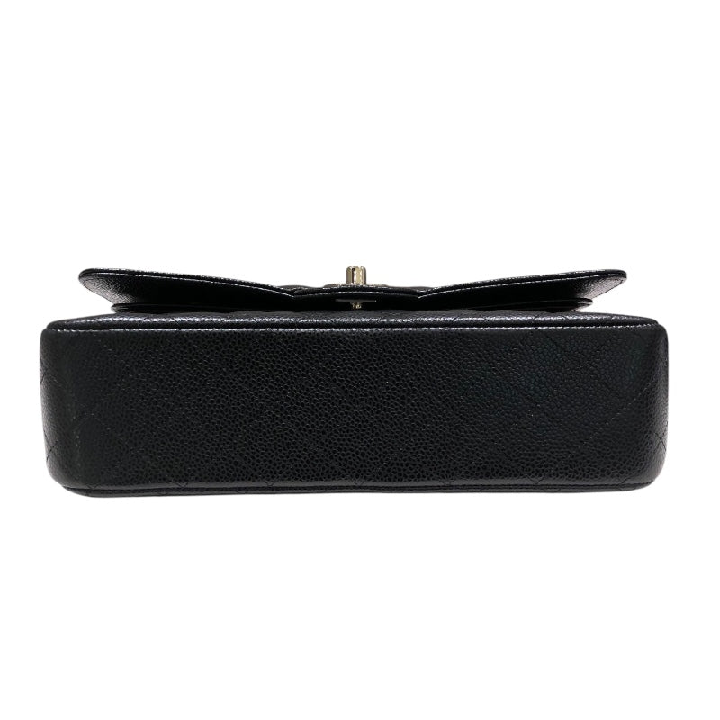 シャネル CHANEL マトラッセ25 A01112 ブラック　シルバー金具 キャビア レディース ショルダーバッグ