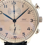 インターナショナルウォッチカンパニー IWC ポルトギーゼ　クロノグラフ IW371617  シルバー SS メンズ 腕時計