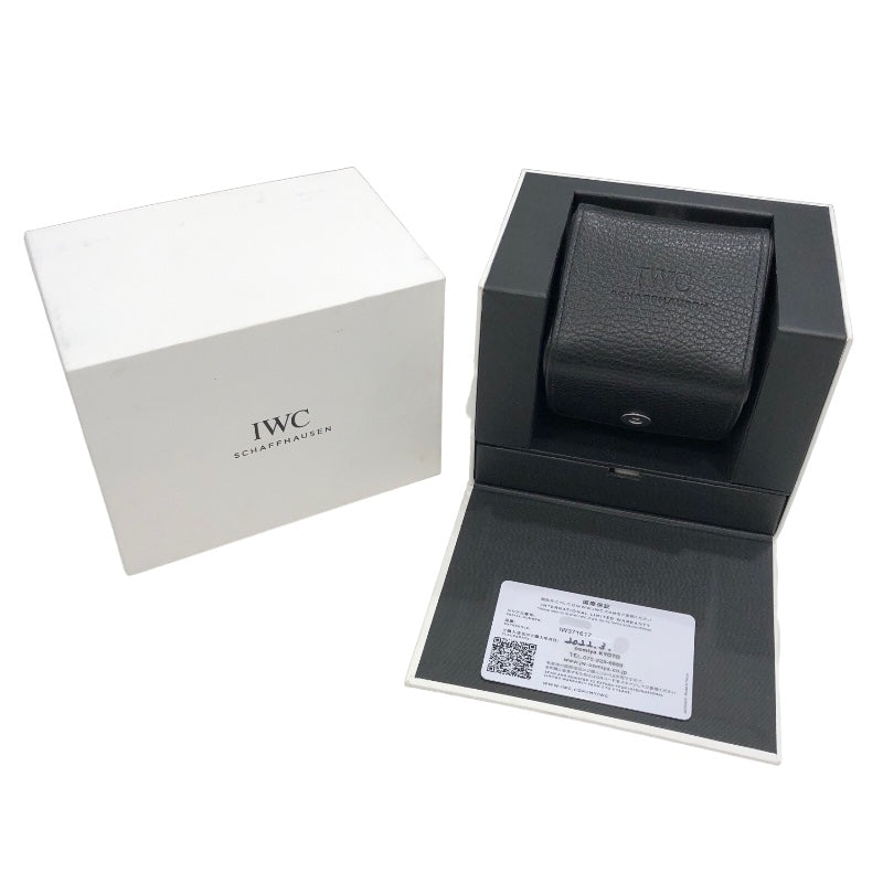 インターナショナルウォッチカンパニー IWC ポルトギーゼ　クロノグラフ IW371617  シルバー SS メンズ 腕時計