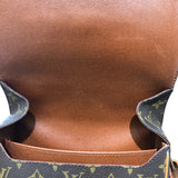 ルイ・ヴィトン LOUIS VUITTON ｶﾙﾄｼｴｰﾙMM M51253 ブラウン/ゴールド金具 モノグラムキャンバス レディース ショルダーバッグ