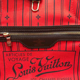 ルイ・ヴィトン LOUIS VUITTON ネバーフルPM N51109 ブラウン ダミエ レディース トートバッグ