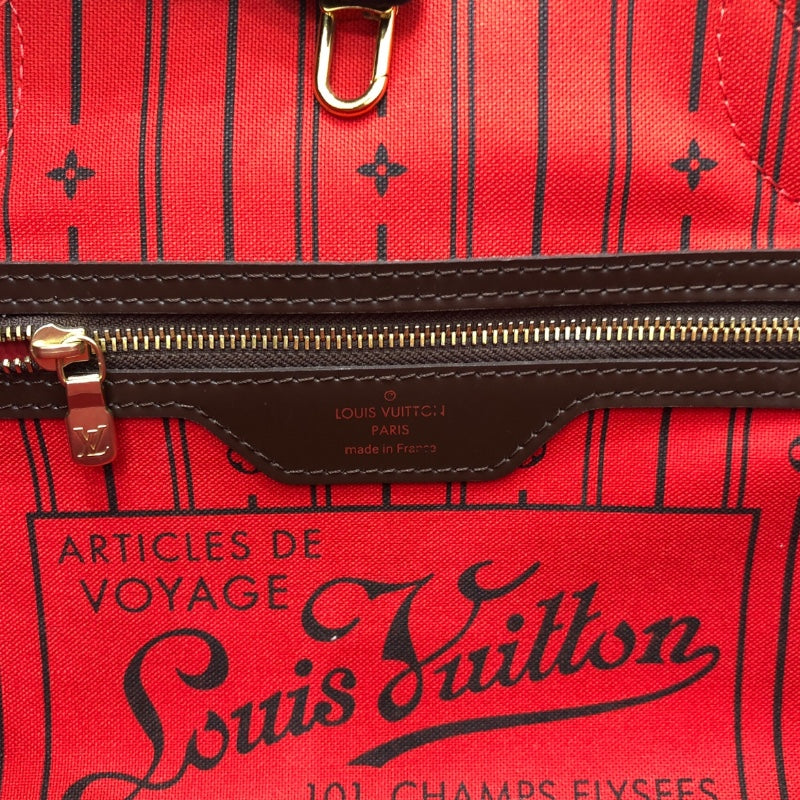 ルイ・ヴィトン LOUIS VUITTON ネバーフルPM N51109 ブラウン ダミエ レディース トートバッグ