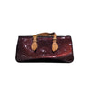 ルイ・ヴィトン LOUIS VUITTON ﾛｰｽﾞｳｯﾄﾞ･ｱｳﾞｪﾆｭｰ M93510 ブラウン/ゴールド金具 エナメル レディース ハンドバッグ
