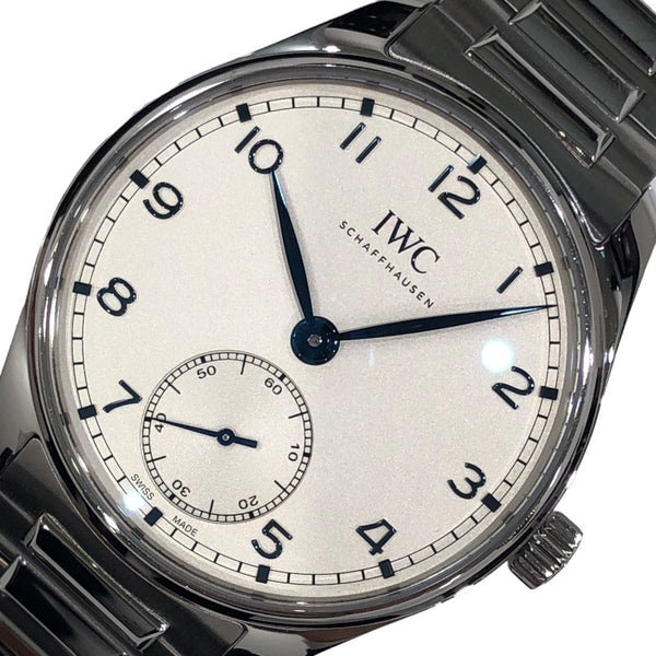 インターナショナルウォッチカンパニー IWC ポルトギーゼ　オートマティック40 IW358312  ホワイト SS メンズ 腕時計
