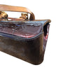 ルイ・ヴィトン LOUIS VUITTON ﾛｰｽﾞｳｯﾄﾞ･ｱｳﾞｪﾆｭｰ M93510 ブラウン/ゴールド金具 エナメル レディース ハンドバッグ
