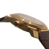ブルガリ BVLGARI オクト ソロテンポ BGOP38G K18PG/レザーストラップ 自動巻き メンズ 腕時計