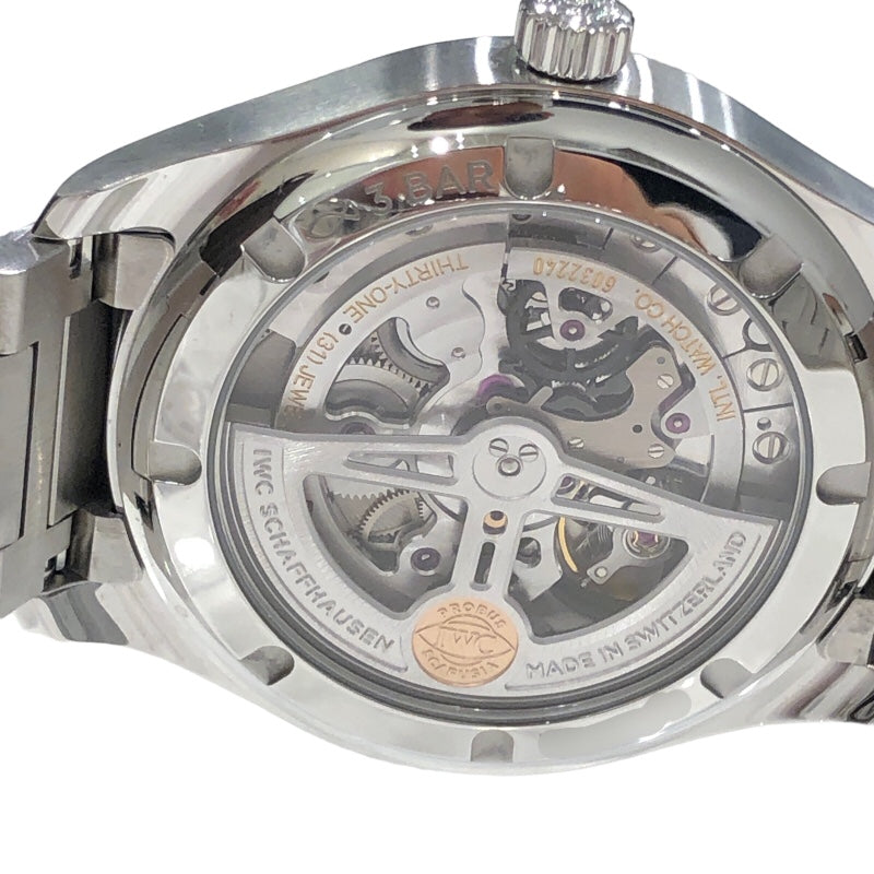 インターナショナルウォッチカンパニー IWC ポルトギーゼ　オートマティック40 IW358312 ホワイト SS メンズ 腕時計