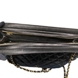シャネル CHANEL マトラッセチェーントート ブラック ゴールド金具 ラム レディース ショルダーバッグ