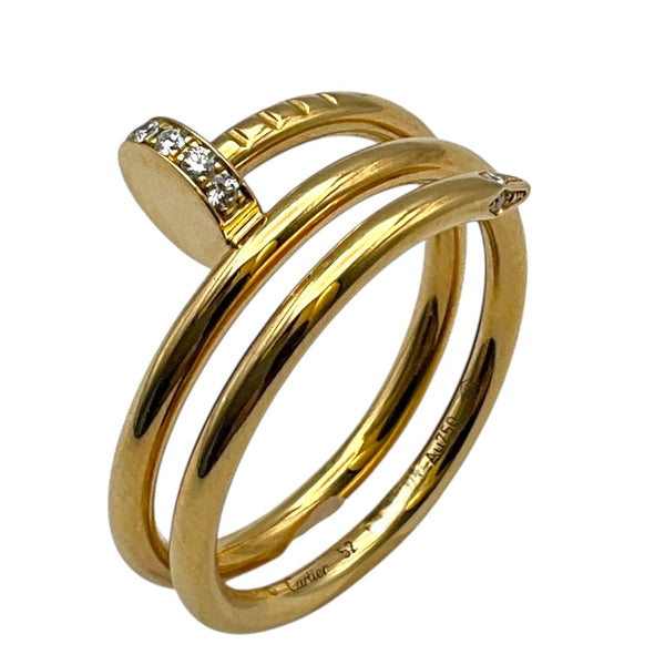 早い者勝ち！Cartier ジュストアンクル SM18 カルティエ Cartier ジュストアンクルダイヤリングSM K18