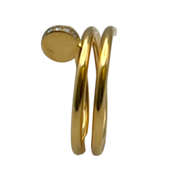 カルティエ Cartier ジュストアンクルダイヤリング ゴールド K18 ジュエリー
