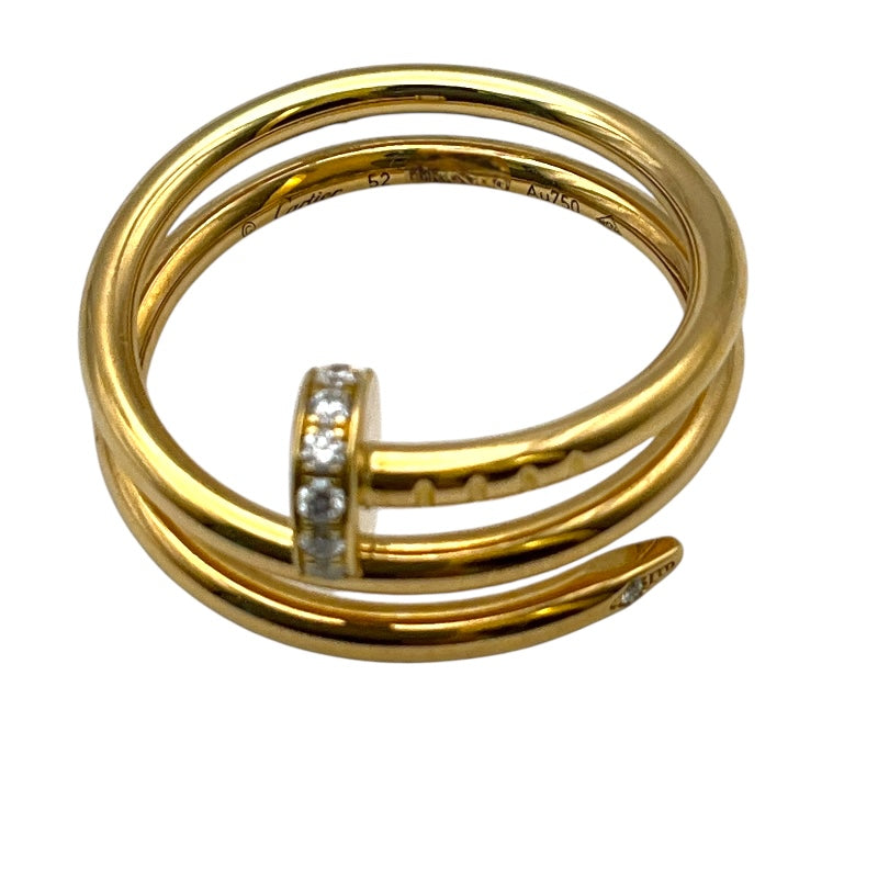 カルティエ Cartier ジュストアンクルダイヤリング ゴールド K18 ジュエリー