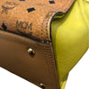 エム・シー・エム MCM ｳﾞｨｾﾄｽ　ﾄｰﾄﾊﾞｯｸﾞ ブラウン/ゴールド金具 ｳﾞｨｾﾄｽｷｬﾝﾊﾞｽ レディース ハンドバッグ