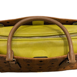 エム・シー・エム MCM ｳﾞｨｾﾄｽ　ﾄｰﾄﾊﾞｯｸﾞ ブラウン/ゴールド金具 ｳﾞｨｾﾄｽｷｬﾝﾊﾞｽ レディース ハンドバッグ