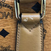 エム・シー・エム MCM ｳﾞｨｾﾄｽ　ﾄｰﾄﾊﾞｯｸﾞ ブラウン/ゴールド金具 ｳﾞｨｾﾄｽｷｬﾝﾊﾞｽ レディース ハンドバッグ