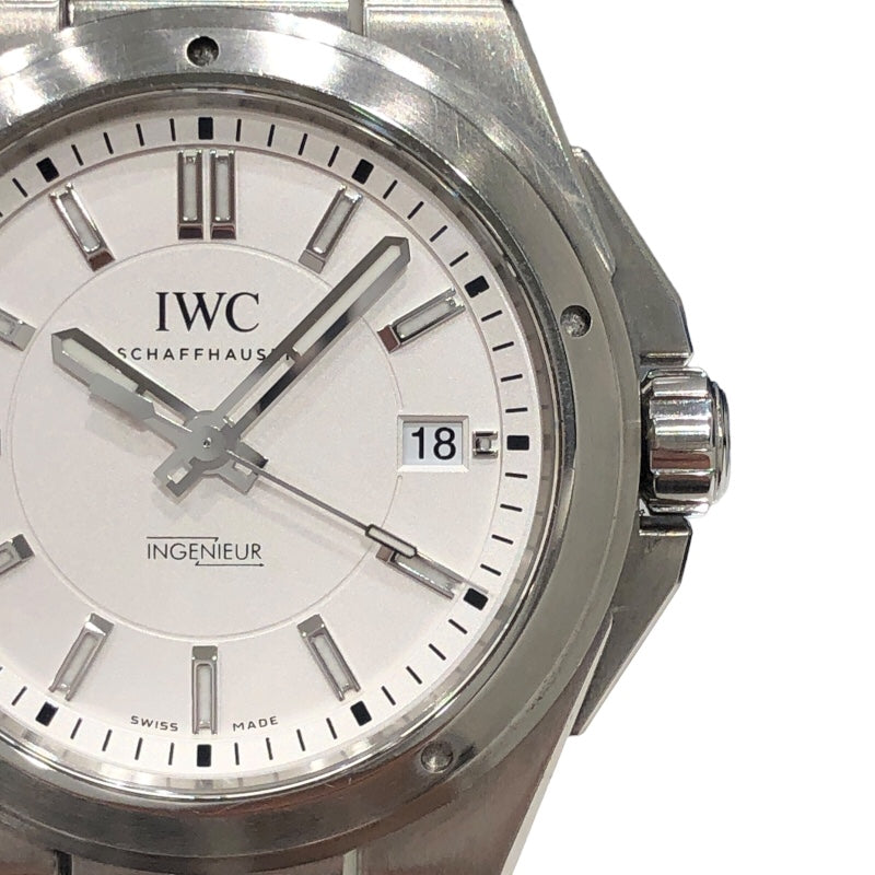 インターナショナルウォッチカンパニー IWC インヂュニア IW323904 ホワイト SS メンズ 腕時計