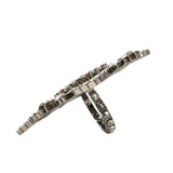 グッチ GUCCI ダブルフィンガーリング メタル/ラインストーン アクセサリー