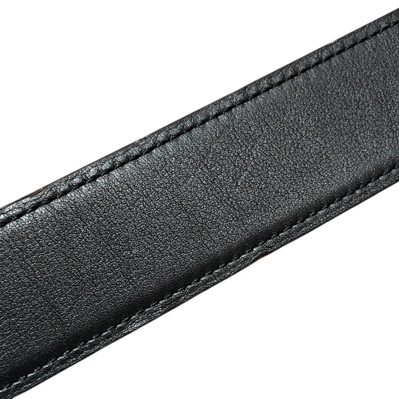 エルメス HERMES コンスタンスベルト 90cm X刻印 ブラック/エベンヌ ボックスカーフ/エプソン メンズ ベルト