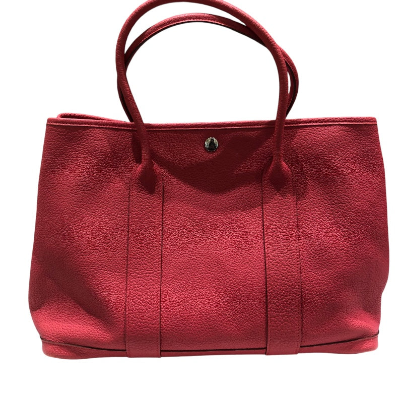 エルメス HERMES ガーデンパーティーPM □P刻 ローズジャイプール ネゴンダ レディース ハンドバッグ