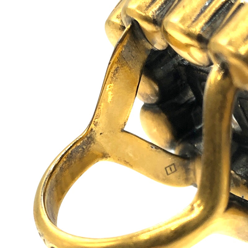 グッチ GUCCI ＧＧマーモントクリスタルリング #12 メタル/色石 アクセサリー