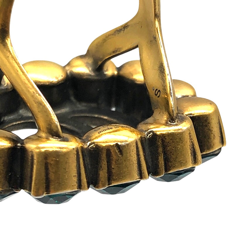 グッチ GUCCI ＧＧマーモントクリスタルリング #12 メタル/色石 アクセサリー