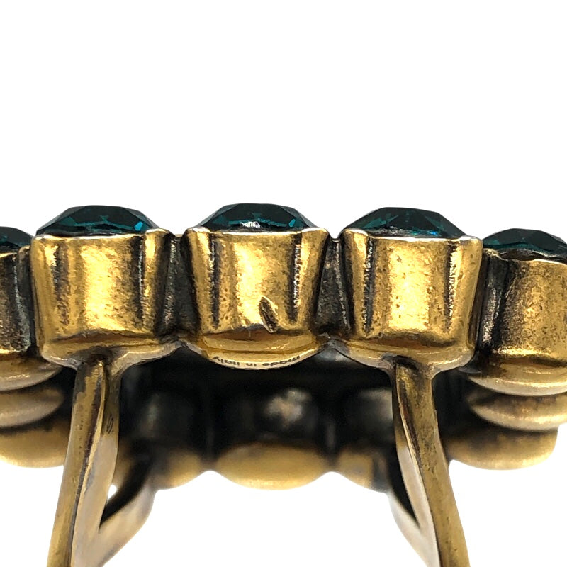 グッチ GUCCI ＧＧマーモントクリスタルリング #12 メタル/色石 アクセサリー