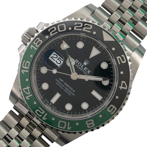 ロレックス ROLEX GMTマスター2 126720VTNR ブラック  ステンレススチール メンズ 腕時計