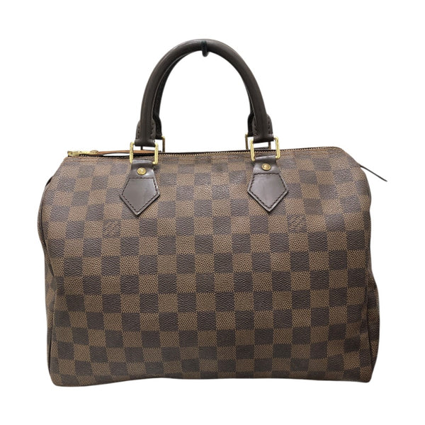 ルイ・ヴィトン LOUIS VUITTON スピーディ30 N41531 ブラウン/ゴールド金具 ダミエ レディース ハンドバッグ