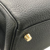 エルメス HERMES ケリー28　内縫い B刻 ブラック×ゴールド金具 トゴ レディース ハンドバッグ