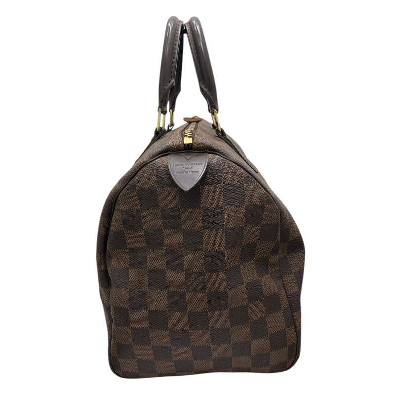 ルイ・ヴィトン LOUIS VUITTON スピーディ30 N41531 ブラウン/ゴールド金具 ダミエ レディース ハンドバッグ